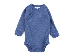 Joha blue wrap-around body merinould